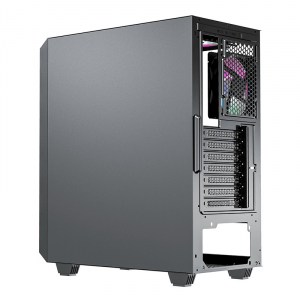 Case ATX GAMEMAX Revolt, w/o PSU, 4x120mm ARGB fans. ARGB HUB, TG, Dust Filter, USB 3.0, Black