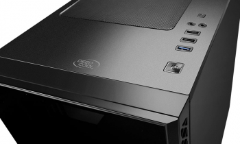 Case ATX Deepcool MATREXX 50, w/o PSU, Rear 1x120, Dual 4mm Tempered Glass, USB3.0, Black