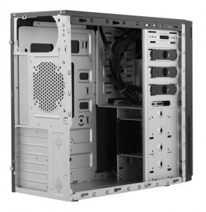 Case ATX Chieftec HC-10B-OP, w/o PSU, 2xUSB3.0, USB Type C, Black