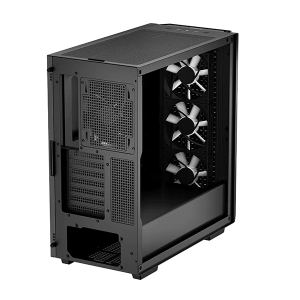 Case ATX Deepcool CC560, w/o PSU, 4x120mm LED fans, Mesh Front, Tempered Glass, USB3.0, White