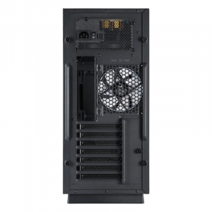 Case ATX Chieftec Chieftronic G1, w/o PSU, 1x120mm, RGB,RGB Hub, ARGB LED strip,Tempered Gass, Black