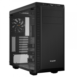 Case ATX be quiet! Pure Base 600, w/o PSU, 2x120/140mm, 2xUSB 3.2, Window, Black