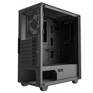 Case ATX GAMEMAX Diamond COC, 1x120mm ARGB, 1x140mm, LED strip, TG, USB3.0, Black 