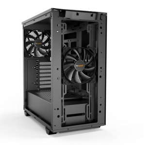 Case ATX be quiet! Pure Base 500, w/o PSU, 2x140mm, 2xUSB 3.2, Window, PSU shroud, Black