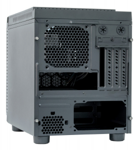 Case mATX Chieftec GAMING CUBE, w/o PSU, 2xUSB3.0, 2xUSB2.0, Mesh front panel, Black