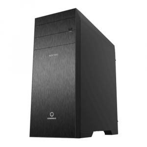 Case ATX GAMEMAX Silent Max, w/o PSU, 6x120mm fans. Sound Insulation, 2xUSB3.0, up to 8xHDD, Black