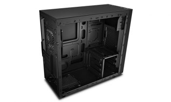 Case mATX Deepcool MATREXX 30 SI, w/o PSU, 1x120mm, Steel Panel, USB3.0, Black