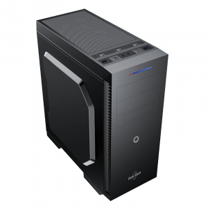 Case ATX GAMEMAX Dark Silent, w/o PSU, 5x120mm, Sound deadening foam, Dust Filter, USB 3.0, Black