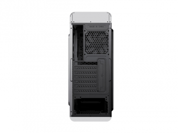 Case ATX GAMEMAX MoonLight FRGB, w/o PSU, 4x120mm FRGB fans, Fan Controller, TP, USB3.0, White