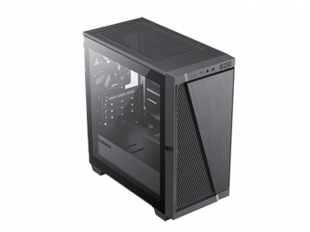 Case mATX GAMEMAX M61, w/o PSU,1x120mm, 1xUSB3.0,1xType-C, TG, Sound Dampening, Black
