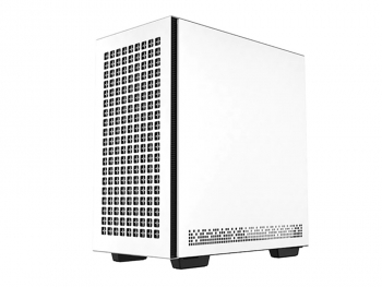 Case mATX Deepcool CH370, w/o PSU, 1x120mm, Tempered Glass, 2xUSB3.0, VGA&Headset holder, White