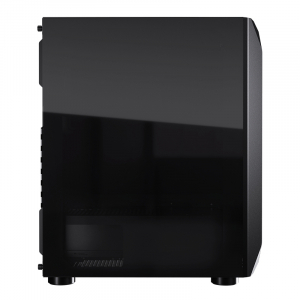 Case ATX Cougar MX410 Mesh-G, w/o PSU, 1x120mm, Mesh front panel, USB 3.0, Tempered Glass, Black