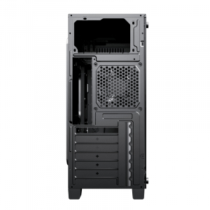 Case ATX GAMEMAX Nova N5, w/o PSU, 1x120mm, FRGB LED fan, ARGB LED strip, TG, USB 3.1, Black