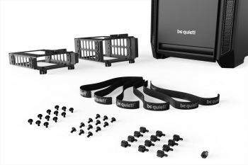 Case ATX be quiet! Silent Base 601, w/o PSU, 2x140mm, 1xUSB 2.0, 2xUSB 3.2, Window, Black