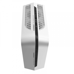 Case mATX GAMEMAX Centauri, w/o PSU, 1x120mm, Blue LED, USB3.0, Side Window, White/Black