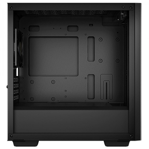 Case mATX Deepcool MATREXX 40, w/o PSU, 1x120mm, Tempered Glass, USB3.0, Black