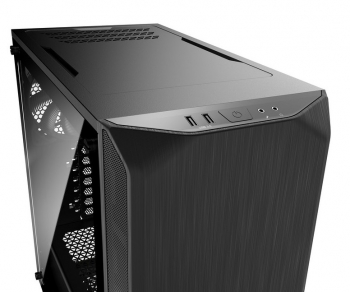 Case ATX be quiet! Pure Base 500, w/o PSU, 2x140mm, 2xUSB 3.2, Window, PSU shroud, Black