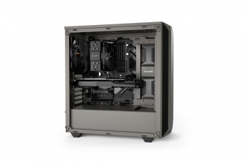 Case ATX be quiet! Pure Base 500, w/o PSU, 2x140mm, 2xUSB 3.2, PSU shroud, Gray