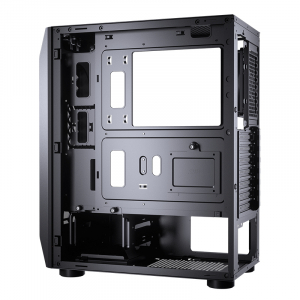 Case ATX Cougar MX410 Mesh-G, w/o PSU, 1x120mm, Mesh front panel, USB 3.0, Tempered Glass, Black