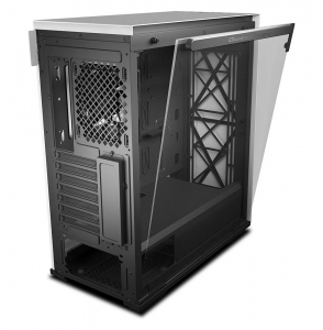 Case ATX Deepcool MACUBE 310 WH, w/o PSU, 1x120mm, Dust Filters, Tinted Tempered Glass,USB3.0, White
