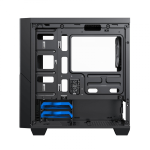 Case mATX GAMEMAX Cyclops, w/o PSU, 2x120mm ARGB fans, ARGB Hub, TG, Dust Filter, USB 3.0, Black/Red