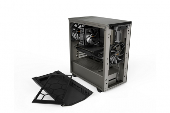 Case ATX be quiet! Pure Base 500, w/o PSU, 2x140mm, 2xUSB 3.2, PSU shroud, Gray