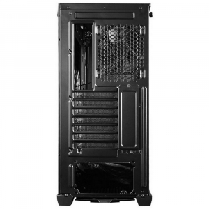 Case mATX Deepcool MATREXX 40 3FS, w/o PSU, 3x120mm tri-color LED , Tempered Glass, USB3.0, Black