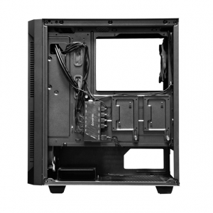 Case ATX Chieftec HUNTER, w/o PSU, 4x120mm ARGB fans, 2xUSB3.0, 1xUSB2.0, Temperd Glass, ARGB Hub
