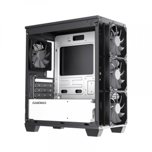 Case mATX GAMEMAX Aero Mini, w/o PSU, 4x120mm ARGB, Front Mesh, Fan Controller, TG, USB 3.0, Black