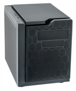 Case mATX Chieftec GAMING CUBE, w/o PSU, 2xUSB3.0, 2xUSB2.0, Mesh front panel, Black