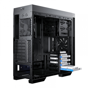 Case ATX GAMEMAX Dark Silent, w/o PSU, 5x120mm, Sound deadening foam, Dust Filter, USB 3.0, Black