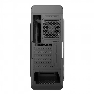 Case ATX GAMEMAX Optical, w/o PSU, 4x120mm ARGB  fans, Fan controller, Transparent, USB3.0, Black