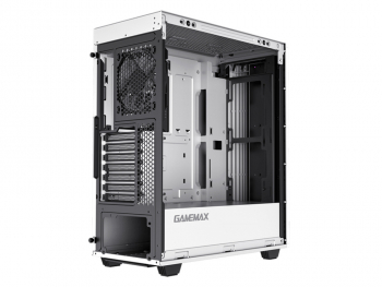 Case ATX GAMEMAX Precision COC, 1x120mm ARGB, 2xARGB Strips, Tempered Glass, 2xUSB 3.0, White