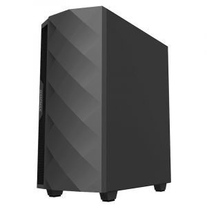 Case ATX GAMEMAX Diamond COC, 1x120mm ARGB, 1x140mm, LED strip, TG, USB3.0, Black 