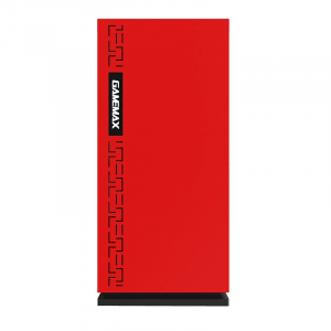 Case mATX GAMEMAX EXPEDITION, w/o PSU,1x120mm, Red LED, USB3.0, Acrylic Window, Red