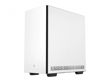 Case ATX Deepcool CH510, w/o PSU, 1x120mm, Tempered Glass, 2xUSB3.0, VGA&lHeadset holder, White