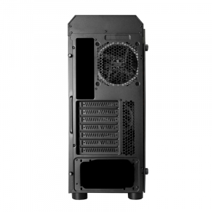 Case ATX Chieftec SCORPION II, w/o PSU, 4x120mm RGB Ring, 2xUSB3.0, 1xUSB2.0, 2xTemperd Glass, Black