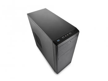 Case mATX Deepcool WAVE V2, w/o PSU, 0.5 mm-thick panels, Cable Management, USB 3.0, Black