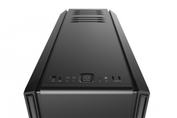 Case ATX be quiet! Silent Base 601, w/o PSU, 2x140mm, 1xUSB 2.0, 2xUSB 3.2, Window, Black