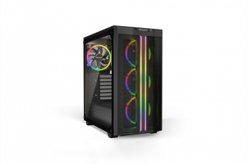 Case ATX be quiet! Pure Base 500FX, w/o PSU, 4x140mm ARGB, 1xUSB 3.2, 1xType C, TG, ARGB LED, Black