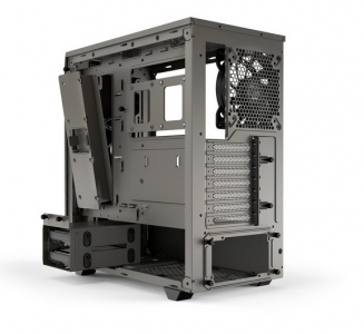 Case ATX be quiet! Pure Base 500, w/o PSU, 2x140mm, 2xUSB 3.2, Window, PSU shroud, Gray