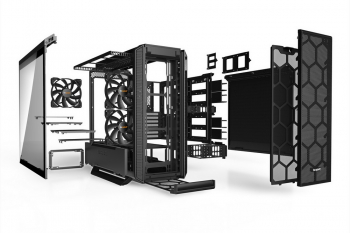 Case ATX be quiet! Silent Base 802, w/o PSU, 3x140mm, 2xUSB 3.2, 1xUSB Type C, Window, Black