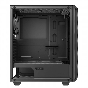 Case ATX GAMEMAX Diamond COC, 1x120mm ARGB, 1x140mm, LED strip, TG, USB3.0, Black 