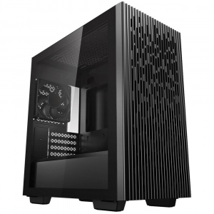 Case mATX Deepcool MATREXX 40, w/o PSU, 1x120mm, Tempered Glass, USB3.0, Black