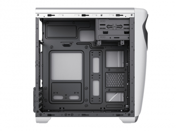 Case mATX GAMEMAX CUTE OWL, w/o PSU, 1x120mm ARGB & 1x80mm fans, USB3.0, Black/White