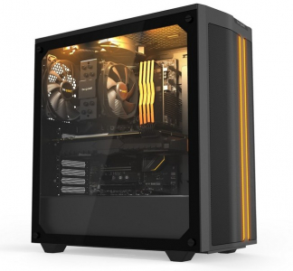 Case ATX be quiet! Pure Base 500DX, w/o PSU, 3x140mm, 1xUSB 3.2, 1xType C, TG, ARGB LED, Black