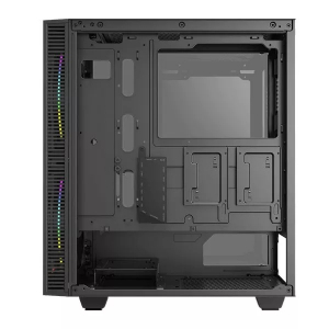 Case ATX GAMEMAX Aero, w/o PSU, 2x200mm & 1x120mm ARGB fans, PWM+ARGB Controller, 2xUSB 3.0, TG, RC