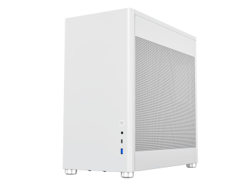 Case ATX GAMEMAX MeshBox, w/o PSU, 1xUSB3.0, 1xType-C, Dual Dual Mesh Side Panels, White