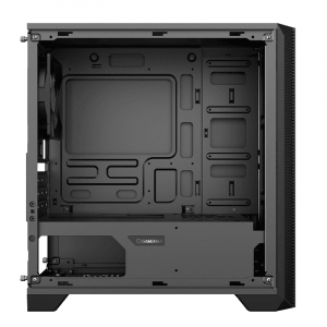 Case mATX GAMEMAX Silent Hill, w/o PSU, 1x120mm, USB3.0, Sound dampening material, Black