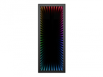 Case ATX GAMEMAX Abyss TR, w/o PSU, 1x120mm, ARGB infinity, 2xUSB3.0, TG, ARGB+PWM Contr, Black 